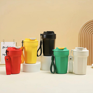 Creative 450ml 316 Stainless Steel Portable Vaccum Insulated Octagonal Water Cups Travel Camping Coffee Mugs