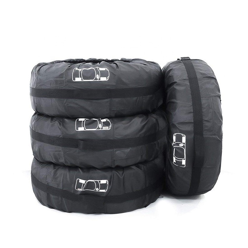 High Quality Car Spare Wheel Tire Storage Bag in Polyester