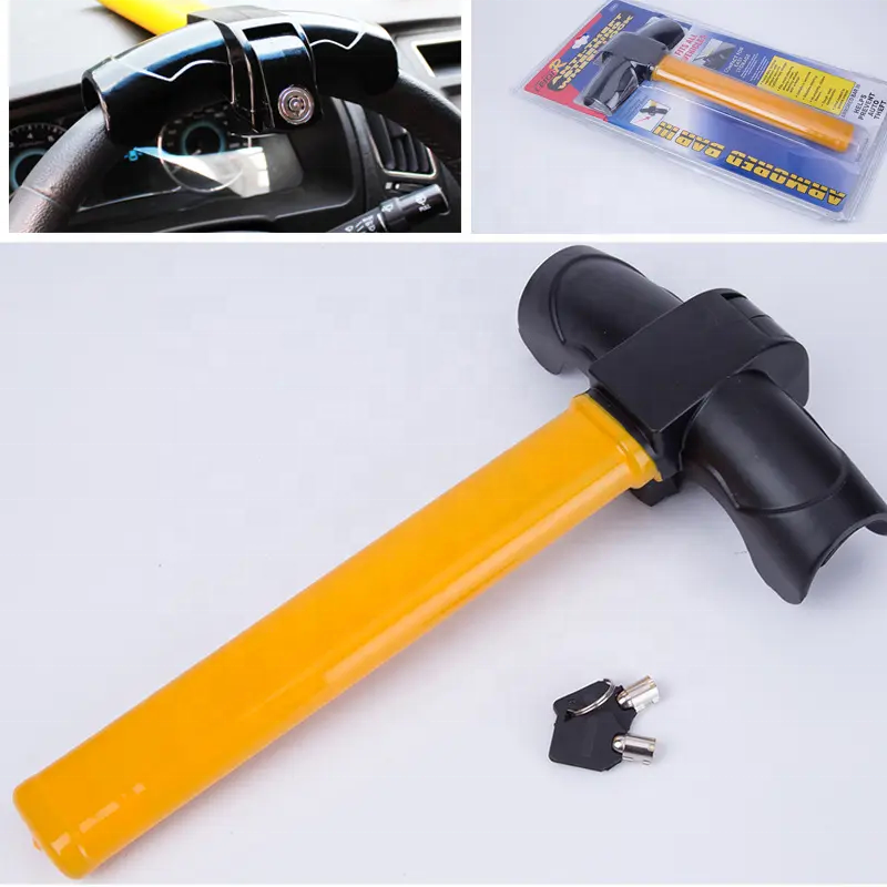 Car steering wheel lock safety lock Anti-theft car head universal T-lock anti-theft lock