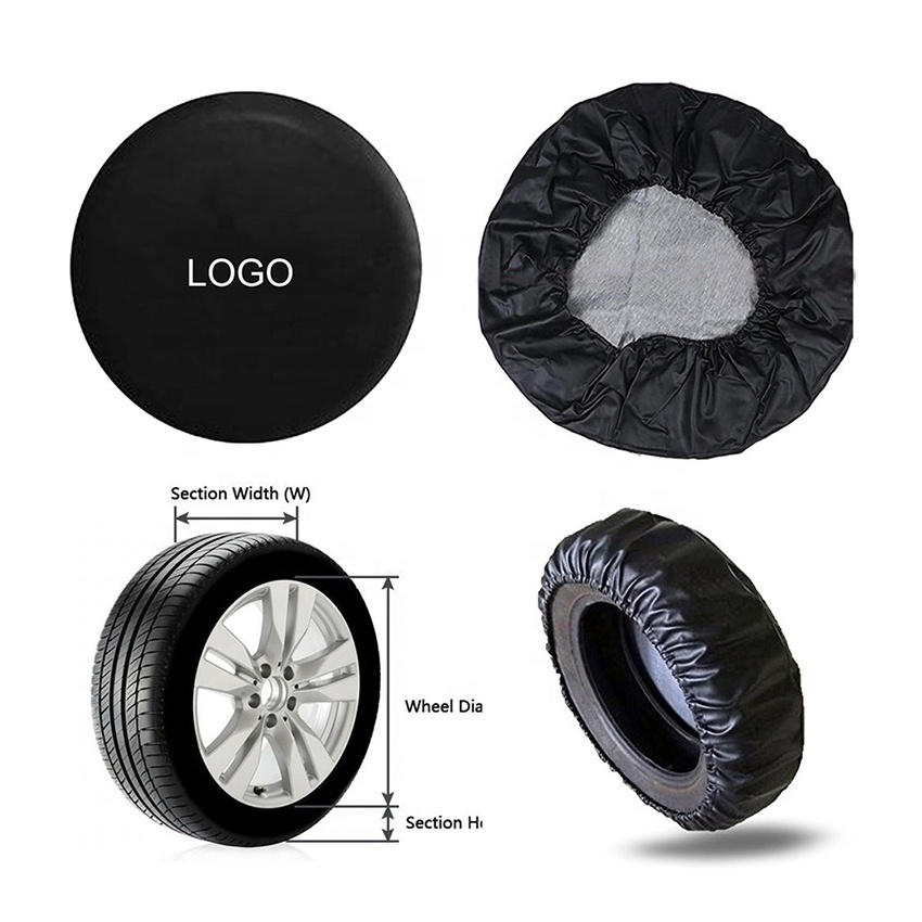 PVC waterproof car spare tire cover