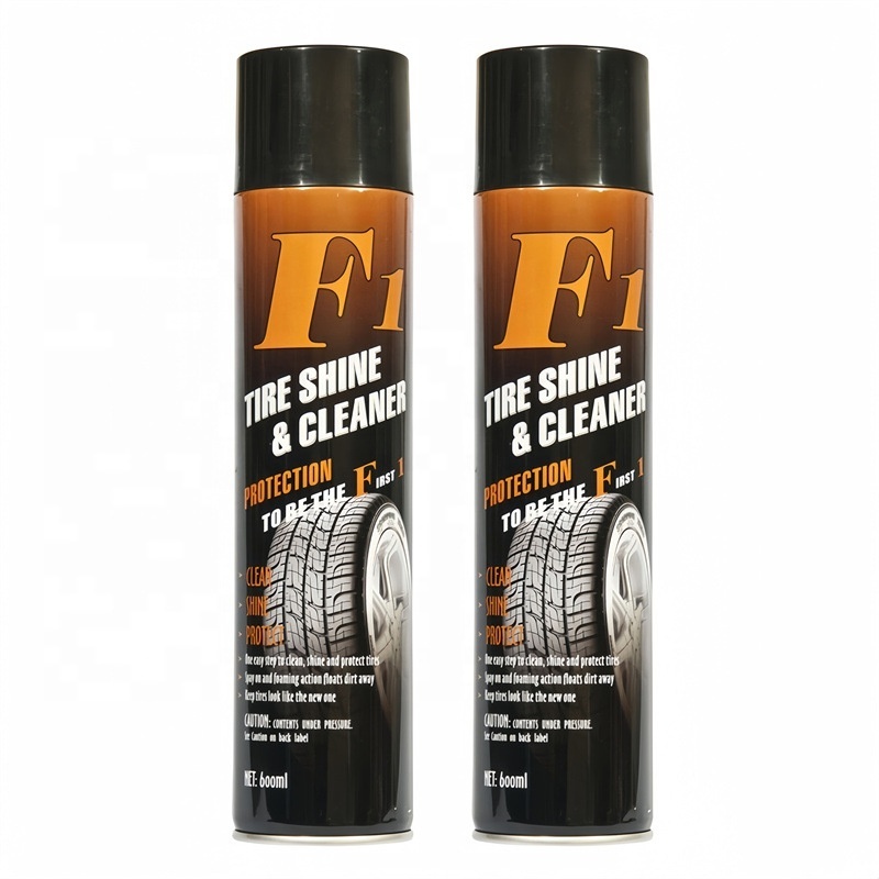 Car tire brightener Tire foam cleaner spray