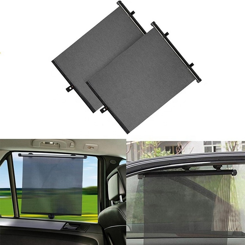 40*60cm side window automatic roll up car sun shade