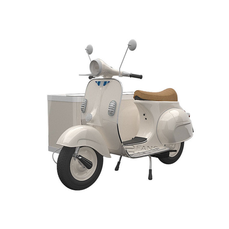 FANS Ice Cream E-Bike Ice-cream Electric Motor Bike Street Food Cart for Sale