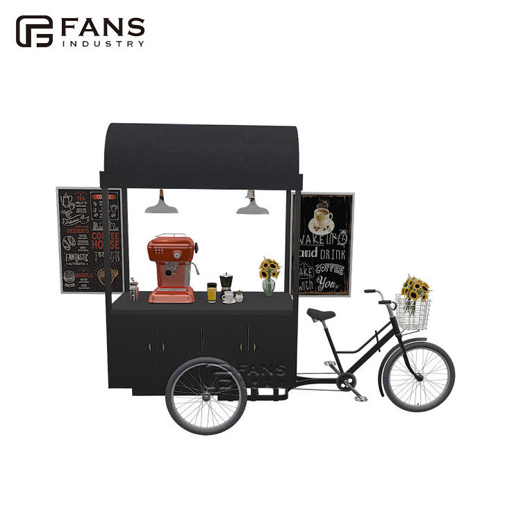 Street Mobile Food Truck Cart Travel Camping Camper Trailer Van Bicycle Mobile Canteen Trucks For Sale Fast Food Van Australia