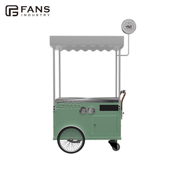 FANS Coffee/ Drink/Ice Cream Food Cart Food Stall Mobile Food Cart For Sale