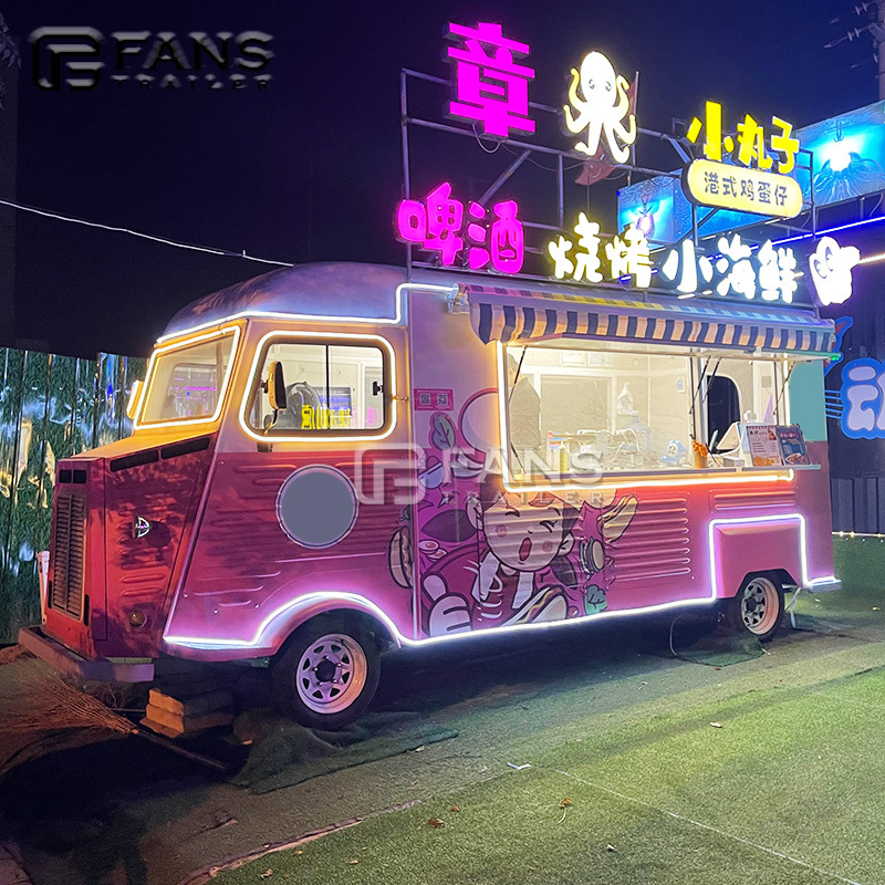 Japanese Street Fast Food Foodtruck Sushi Sashimi Food Truck Supports Customized for Sale