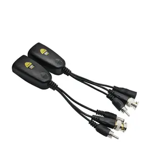 HD AHD/CVI/TVI Balun Connector Video Audio Power 3 In 1 5MP CCTV Video Balun