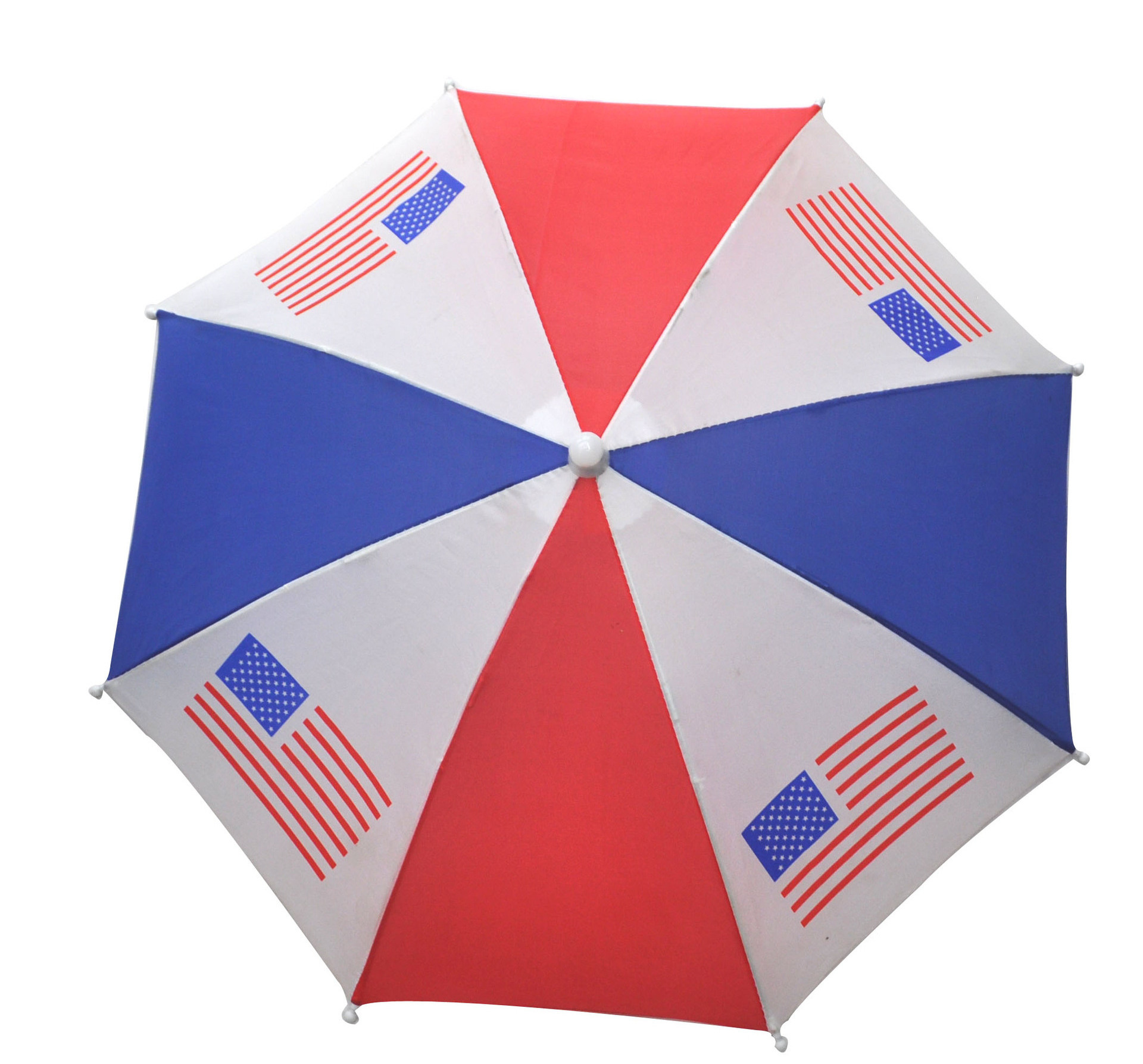 Sports fans flag umbrella on head custom promotional advertising head umbrella USA flag Head Umbrella Hat