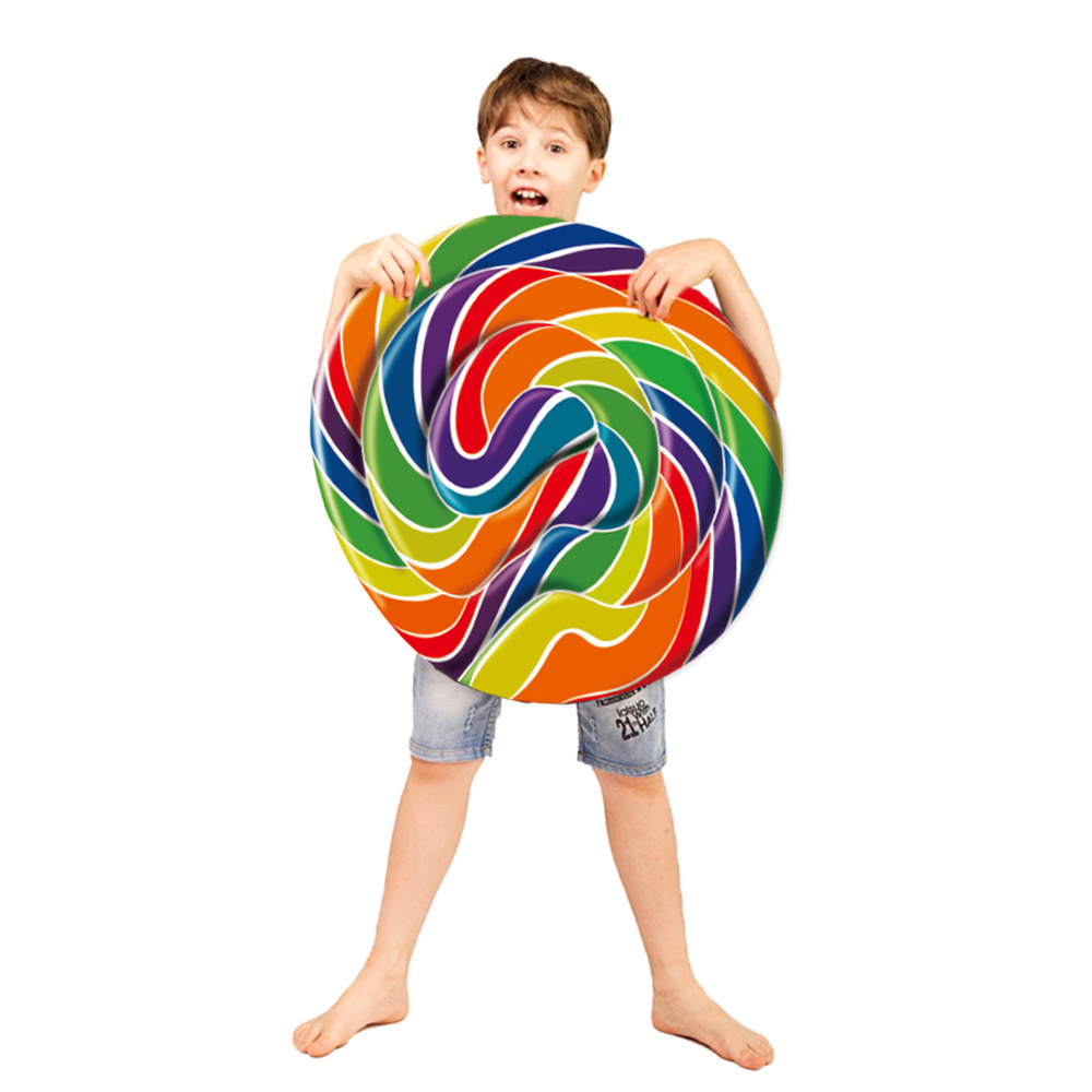 Rainbow Candy Tunic For Girls and Boys Halloween Pretend Food Costume Dress Up Lollipop Costumes For kids