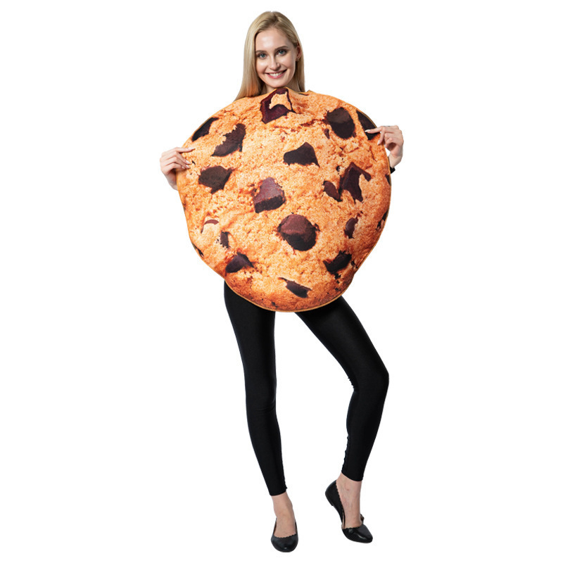 Hot sell Halloween Cosplay Costume -milk and cookies costume for adult