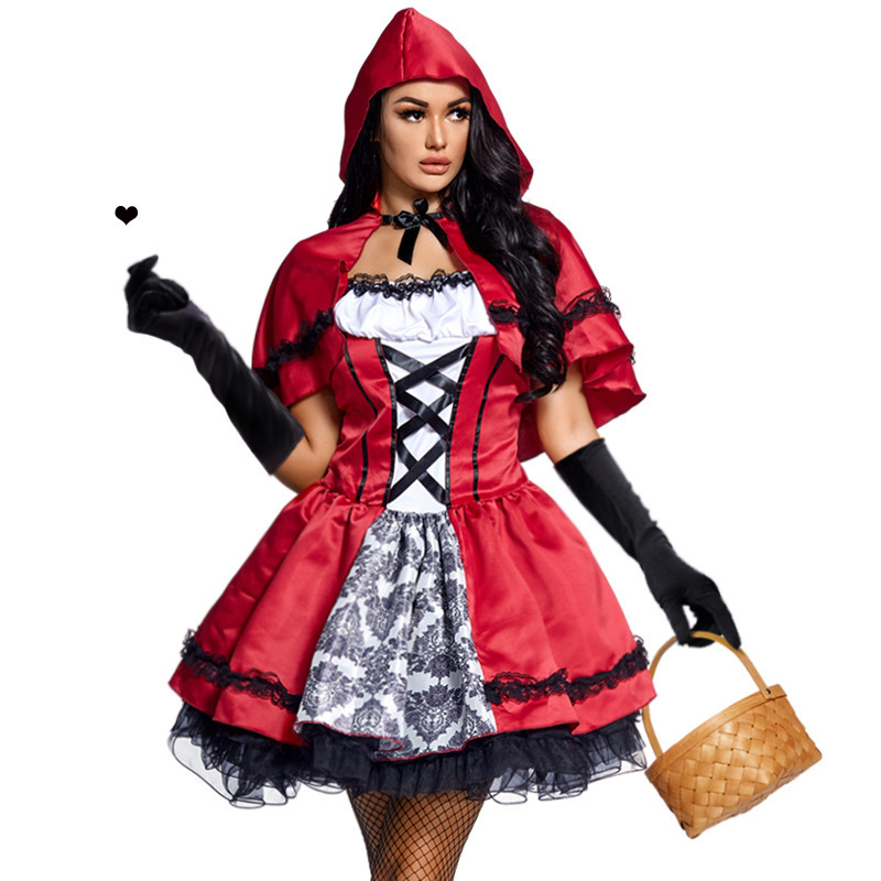 Little Red Riding Hood Cosplay Costume Sexy Costumes for Halloween