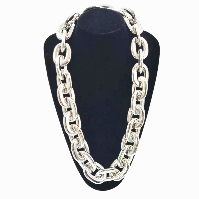 Jumbo Link Chain -Big Accessory Chains-For Halloween & Rapper Costumes