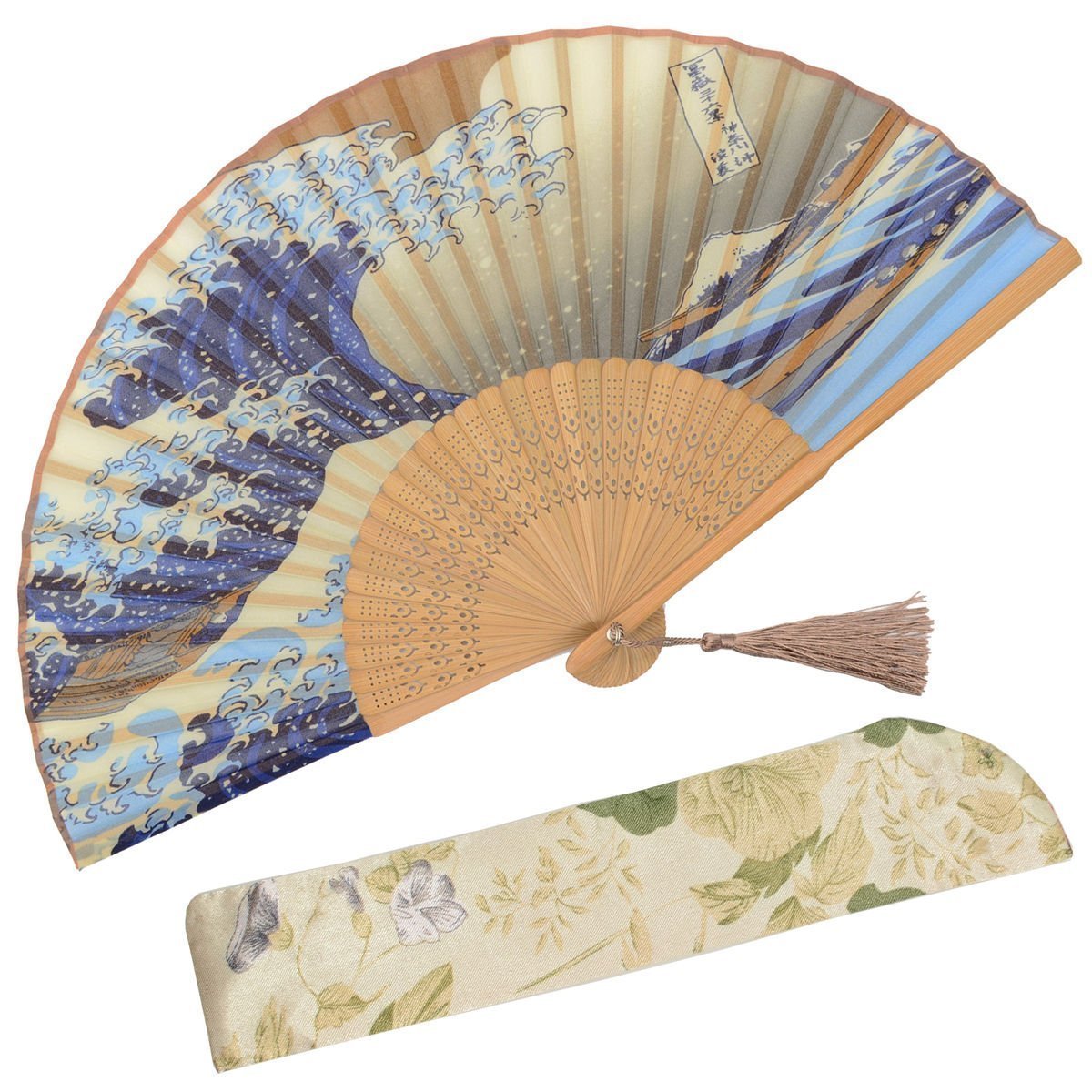 Wholesale Custom Printed Logo Folding Hand Held Fan Fabric Wedding Bamboo Hand Fan Personalized