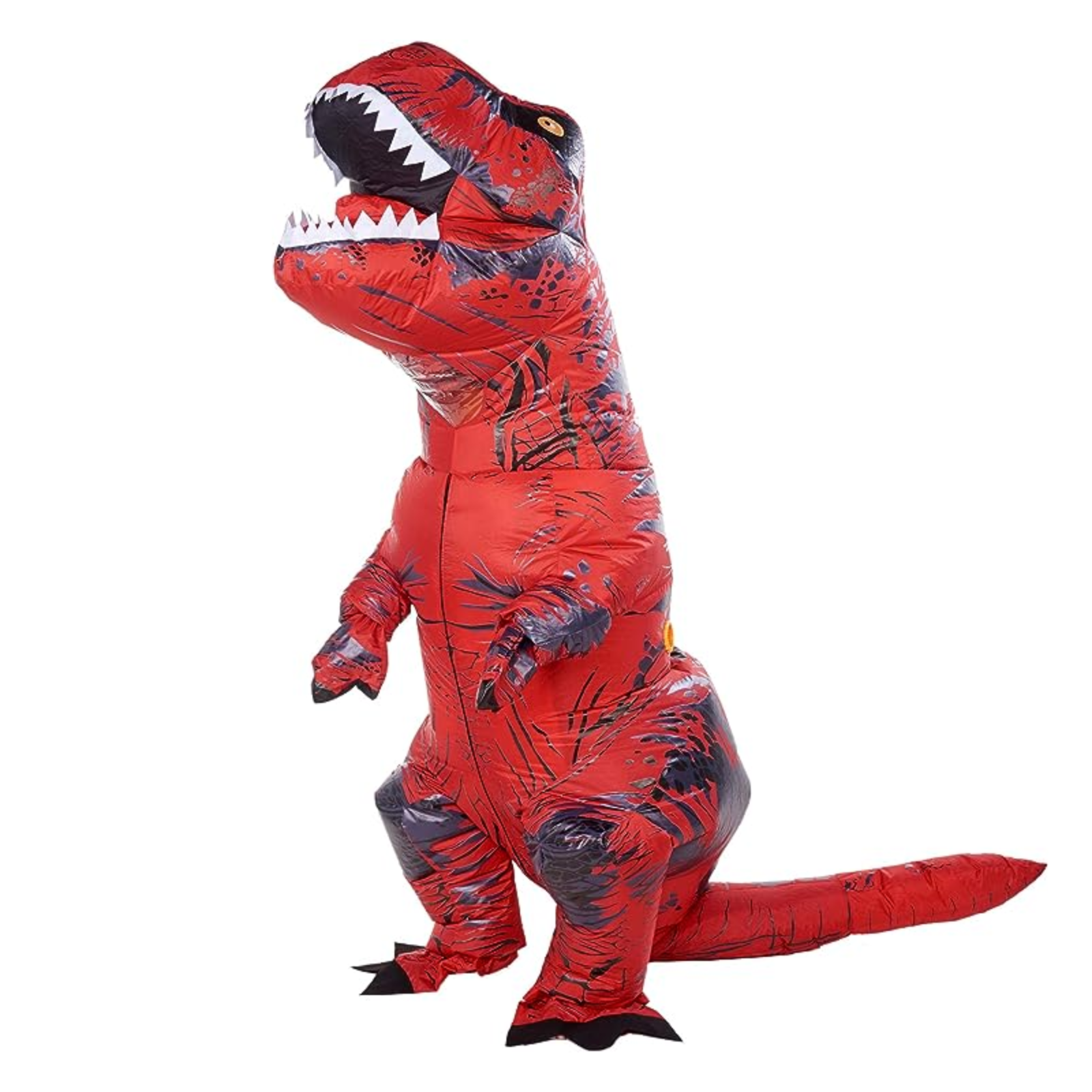 Spiny Stegosaurus Plush Jumpsuit - Kids Dinosaur Onesie Costume With Spines, Tail, Scales (Size Small) - View #7
