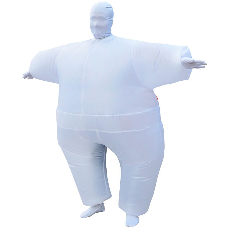 Adult Inflatable Full Body Jumpsuit Cosplay Costume Halloween Funny Fancy Dress Blow Up Party Toy