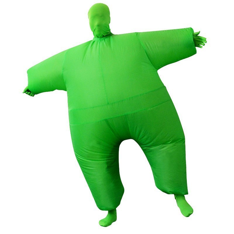 Adult Inflatable Full Body Jumpsuit Cosplay Costume Halloween Funny Fancy Dress Blow Up Party Toy