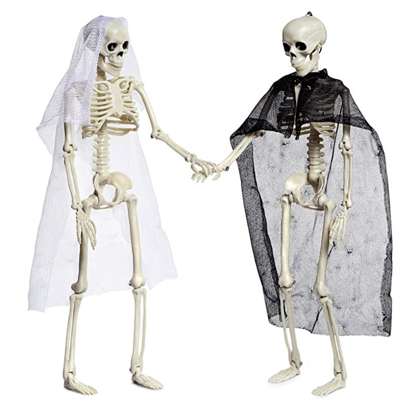 Halloween Skeletons-Full Body movable joints Skeletons for Halloween Decoration