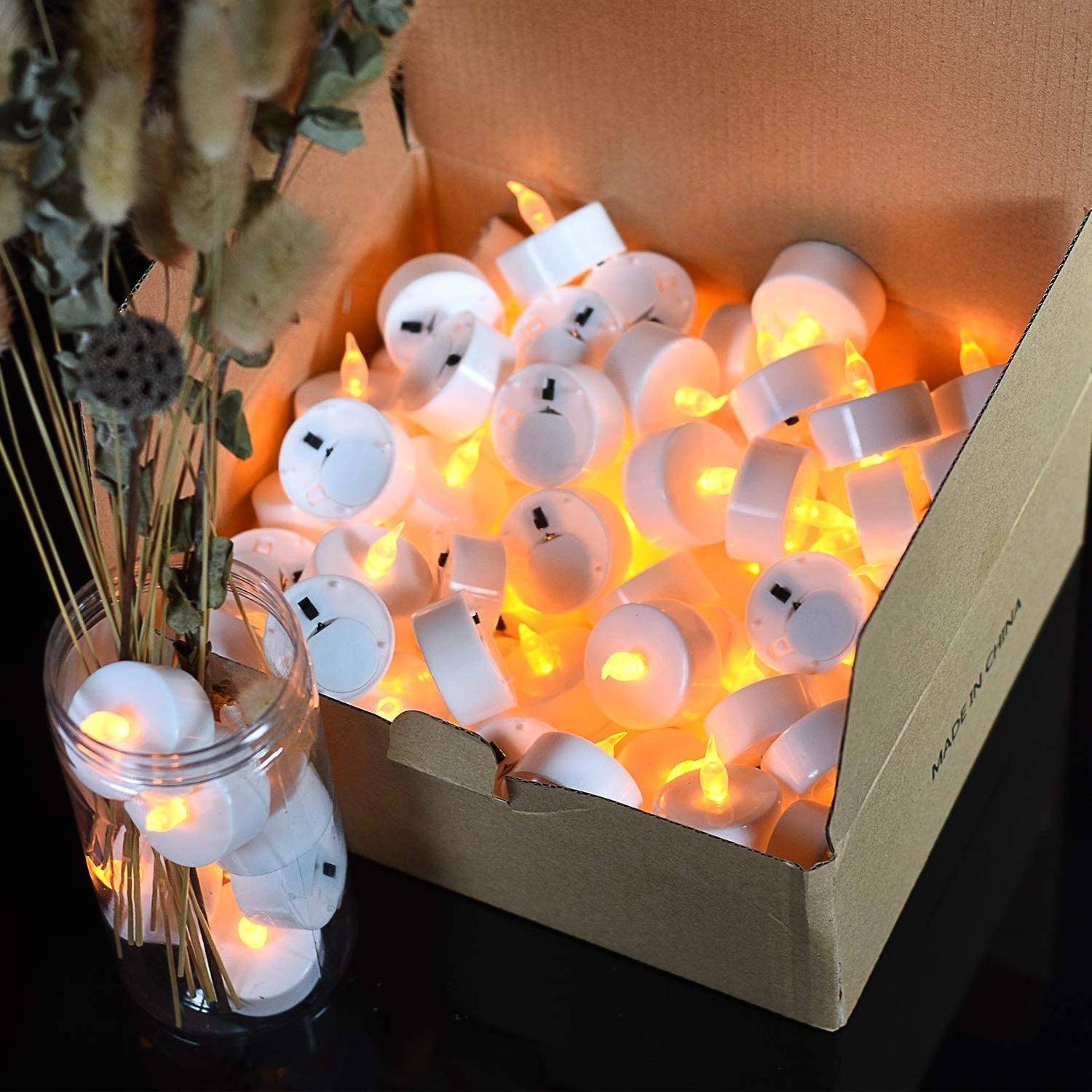 Flameless Votive Tea light Candles Battery Operated LED mini candle for christmas wedding church restaurant