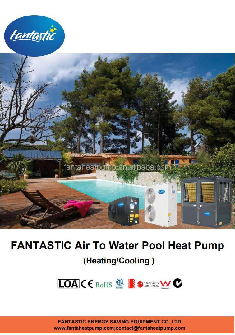 Fantastic Air to water heat pump 30KW T3 pool heater heat pump for Middle East