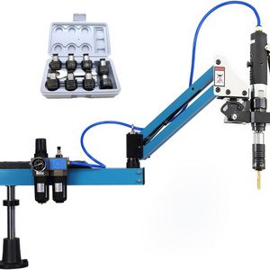 High Accuracy Thread M3-M12 Pneumatic Tapping Arm Vertical Air Tapping Machine With Quick Change