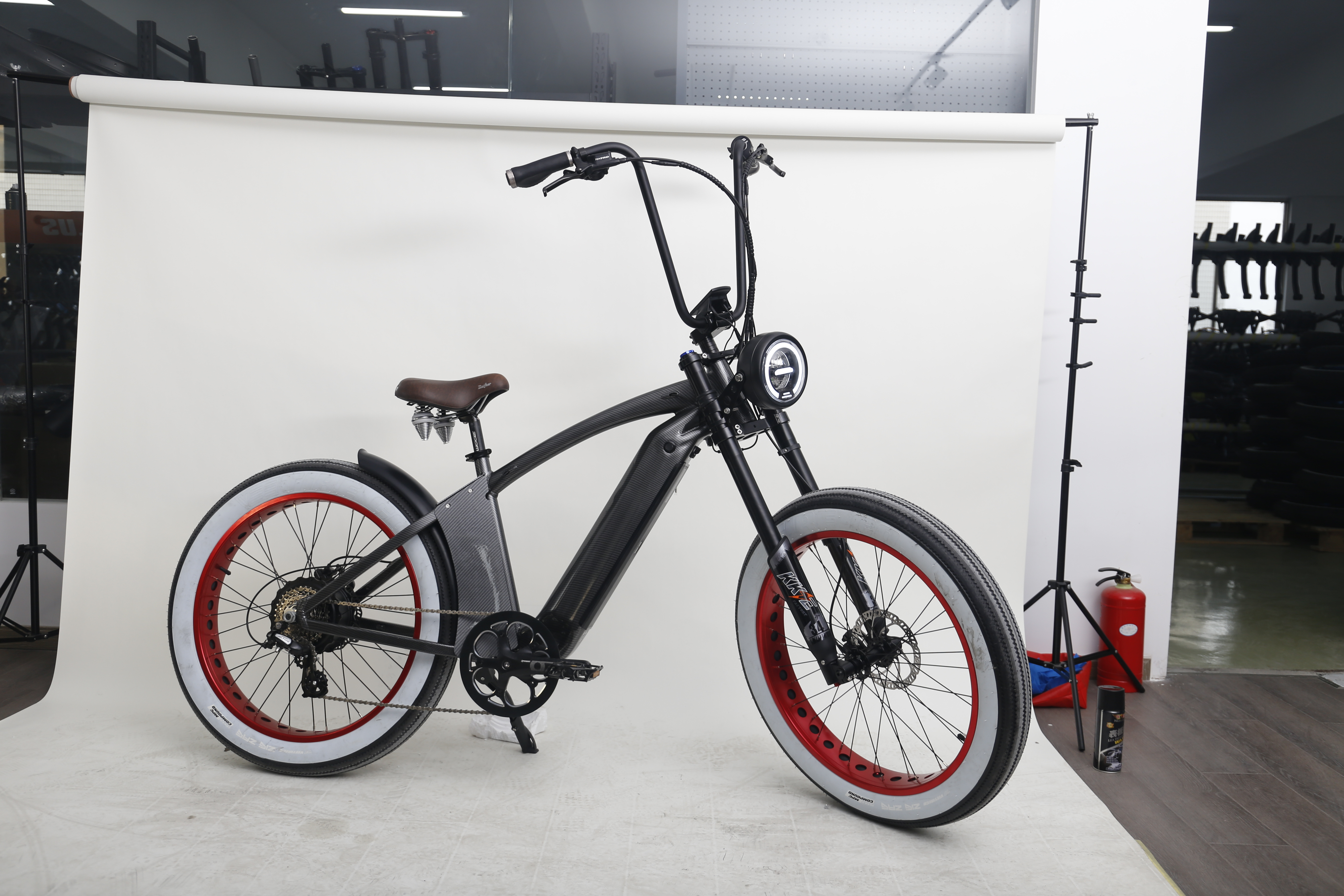 USA warehouse Cruiser 1500W high power 26*4.0 inch Fat Tire Electric beach bike hydraulic disc brakes fast dirt e-bike