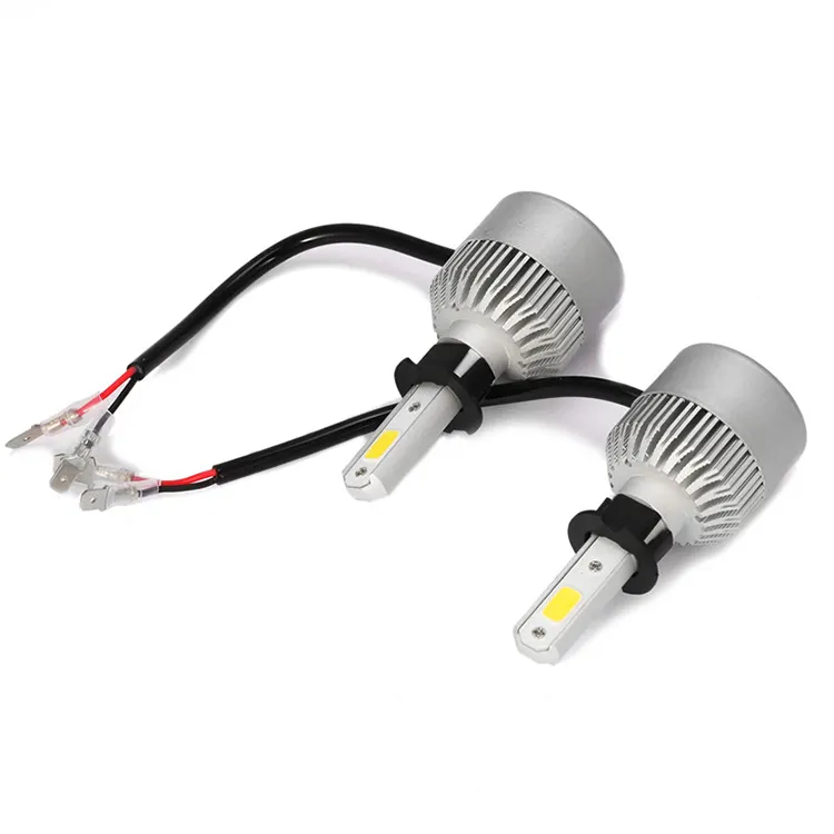 S2 luces delanteras led  para automotive headlights for car accessories 9005 h13 h7 h4 led headlight bulb auto lighting system