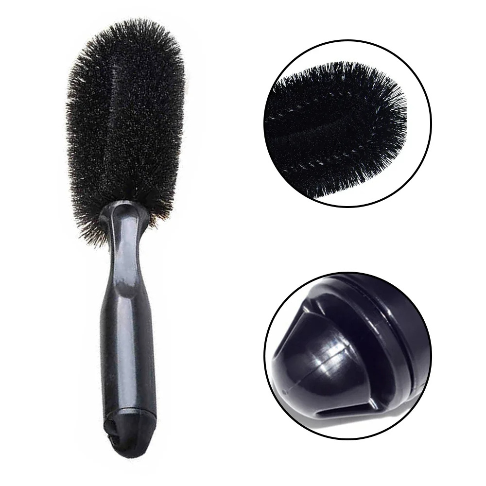 Car Wheel Brush Tire Cleaning Tools Rim Scrubber Cleaner Duster Handle Motorcycle Truck Wheels Detailing Wash Auto Brush