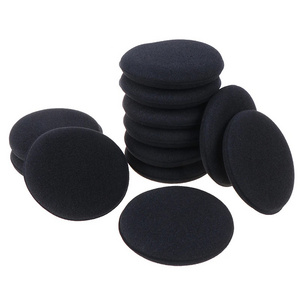 30pcs Black High Density Car Waxing Polish Foam Sponge Polish Cleaning Car Detailing Tools Auto Accessories Waxing Foam Car Wash