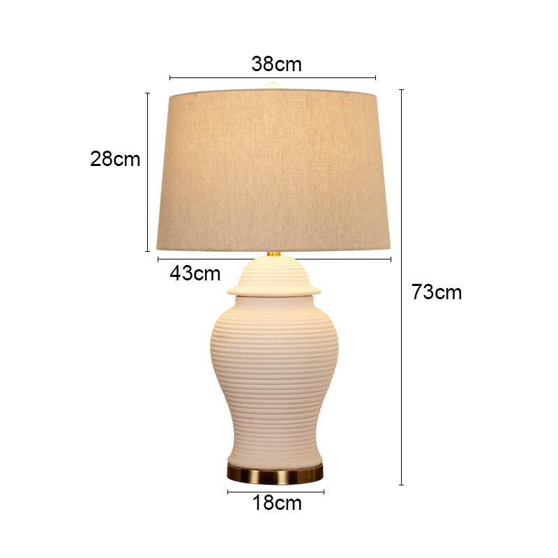 restaurant modern bedside decorative unique fruit shape accent white ceramic table lamps