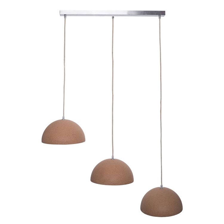 wholesale chrome modern home cork pendant hanging lamp