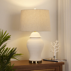 restaurant modern bedside decorative unique fruit shape accent white ceramic table lamps