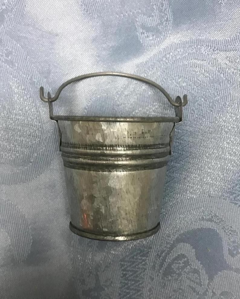 Metal Bucket Planter Galvanized Flower Containers Flower Vase Bucket for Flowers pot for Weddings Home