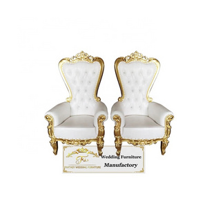 birthday decoration white kids king throne chair for party rental