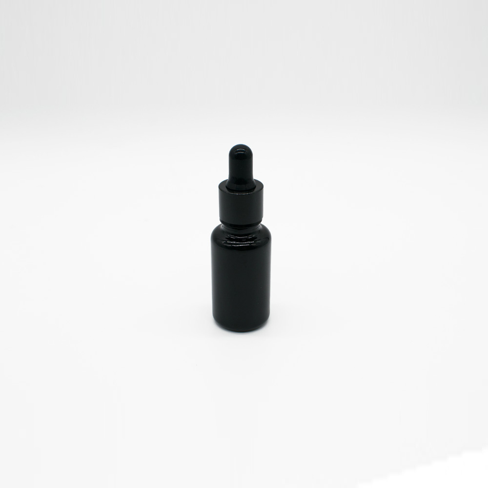 15ml Black Glass Vial Dropper Bottle 10Ml Amber Glass Ampoule Vial With Dropper Tip 15ml Black Glass Dropper Bottle