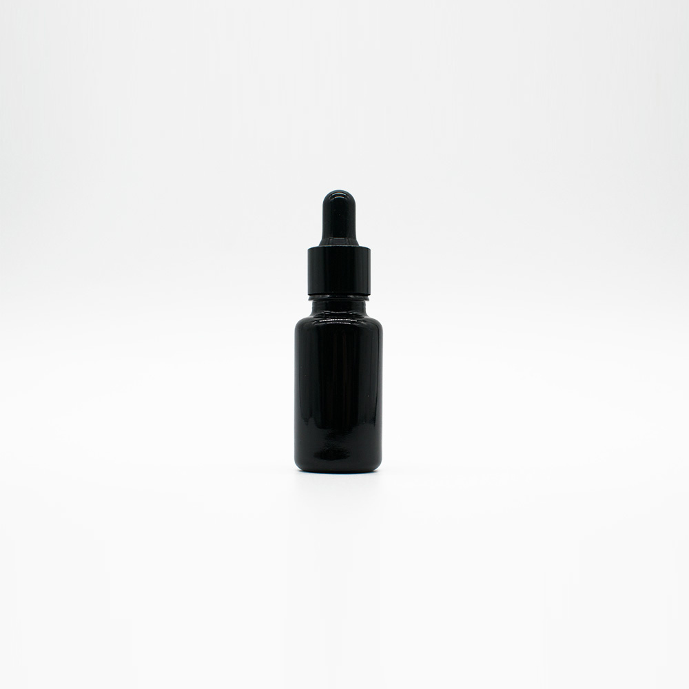 15ml Black Glass Vial Dropper Bottle 10Ml Amber Glass Ampoule Vial With Dropper Tip 15ml Black Glass Dropper Bottle