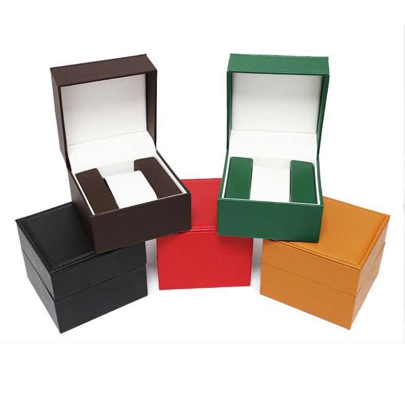 Free Sample Custom Logo Handmade Watch Gift Drawer Packaging Box With Black Foam