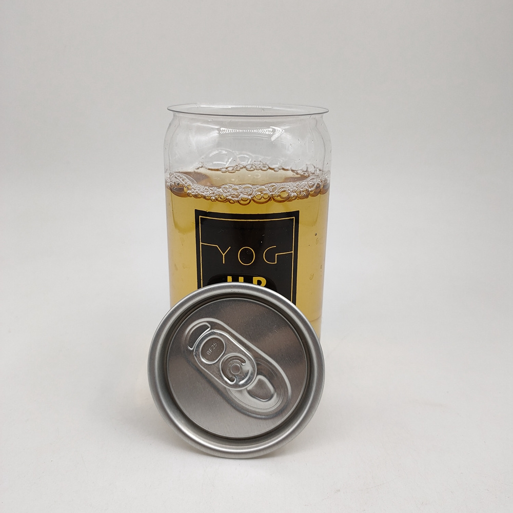 Plastic Pet Tea Juice Coffee Beverage Smoothie Drink Disposable Storage Pop Soda Can