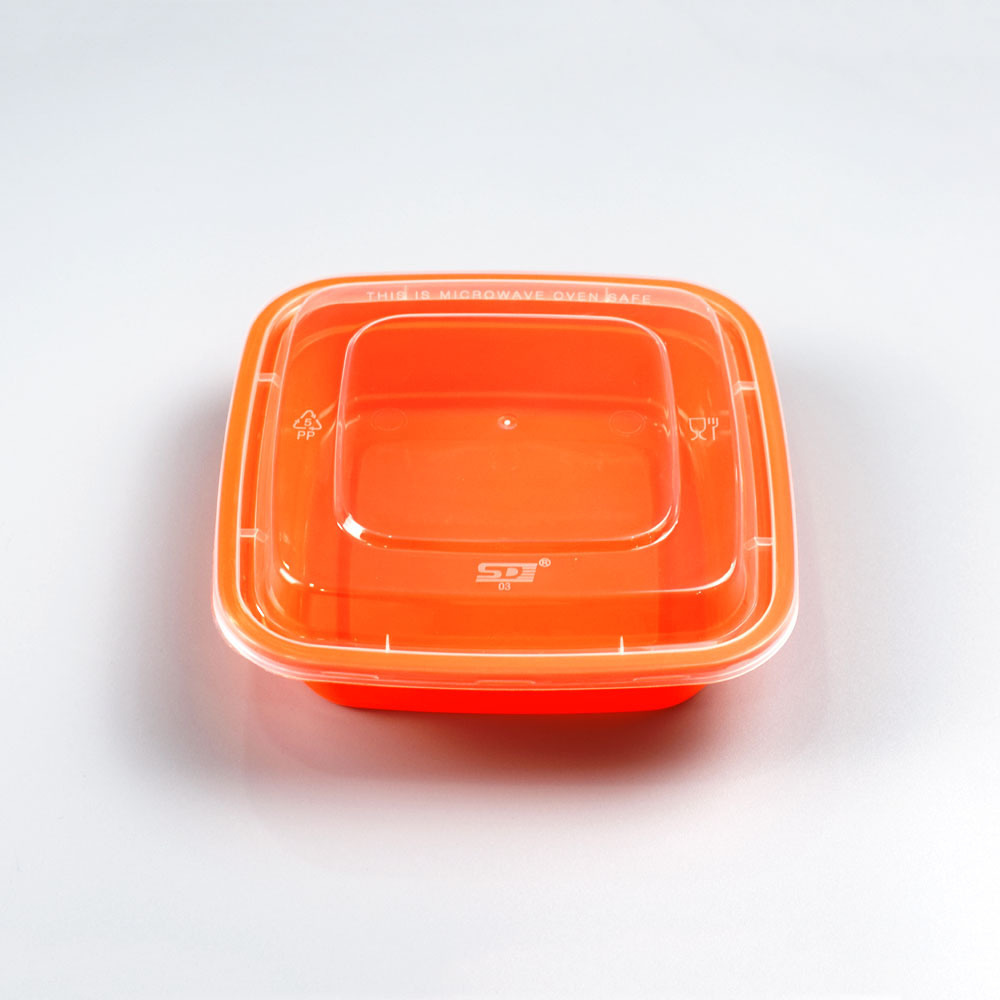 Eco-friendly Compostable Food Container Disposable Biodegradable Clamshell Lunch Box