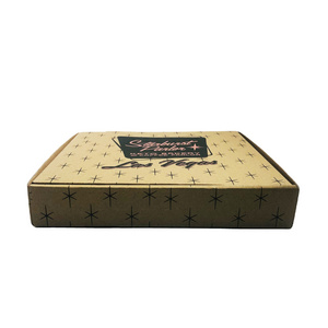 FTS 7inch Wholesale Custom Corrugated Cone Pizza Packing Boxes with Logo Pizza Boxes