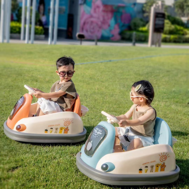 Fashion children bumper cars electric battery 6v electric bumper cars kids toys baby electric car