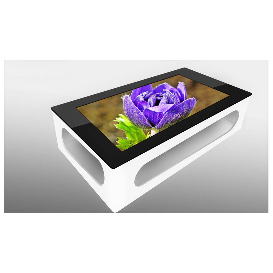 55 inch Waterproof interactive touch screen smart coffee table with built in Android RK 3288 2+8G