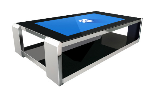 55 inch Waterproof interactive touch screen smart coffee table with built in Android RK 3288 2+8G