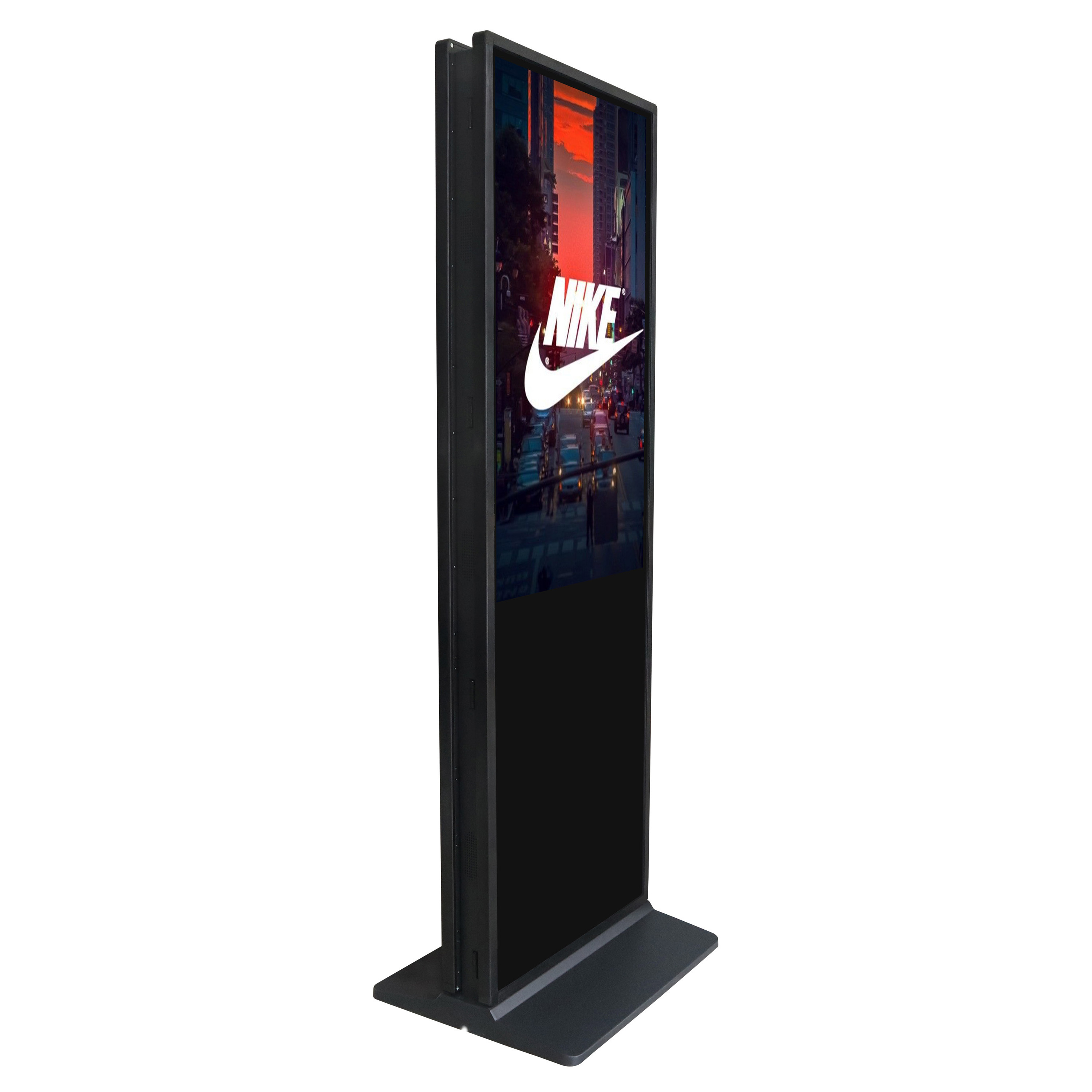 Waterproof lcd tv ip65 outdoor advertising stands double sided monitor