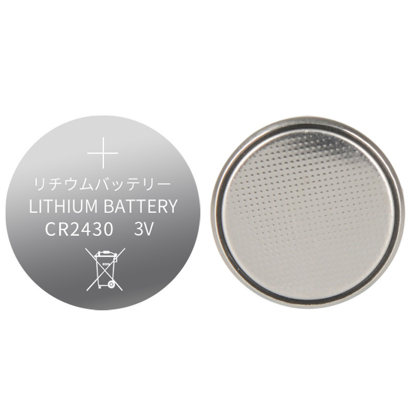 CR2430 3V Lithium Coin Cell Battery 3 Volt LiMnO2 Button Cell for Remote Control Toys Consumer Electronics Power Tools