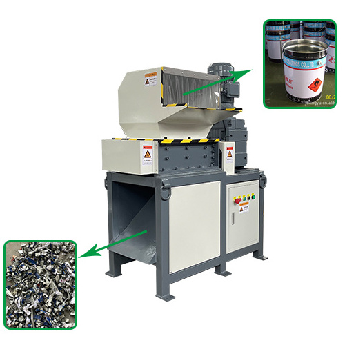 2024 Fante industrial cardboard double shaft shredder/waste wood pallet twin shaft shredder machine