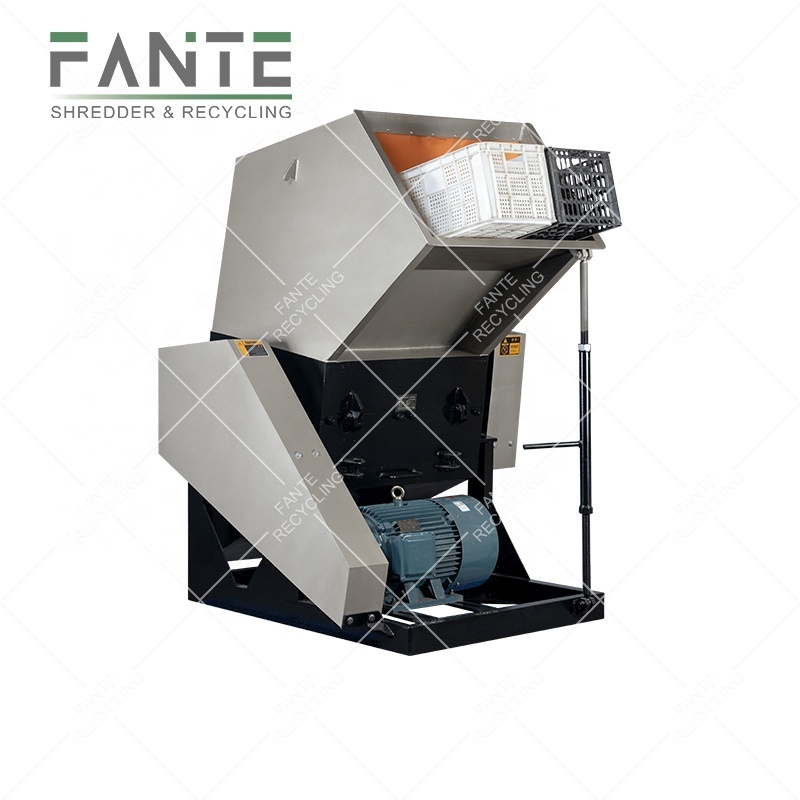 Low Noise PP Plastic Screenless Low Speed Granulator Small Injection Online Low Speed Plastic Crusher