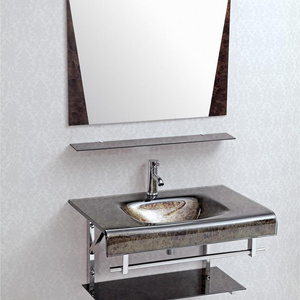 Bathroom Lacquer Hand Wash Glass Basin