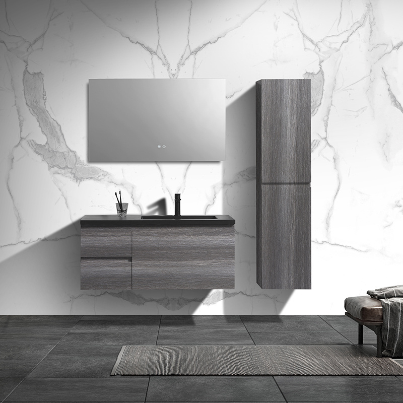 24 32 36 45 60 72 inches fancy wall marble bathroom vanity sink set with smart mirror