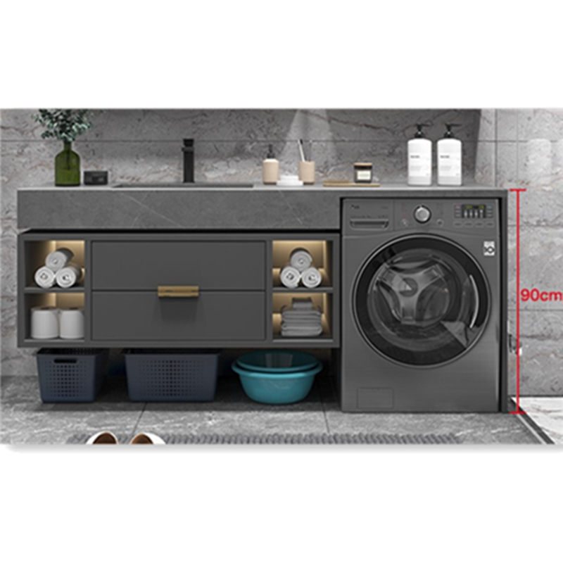 New Arrival Wood Bathroom Toilet Cabinet Laundry sink  Washing Machine Cabinet Save Space Furniture