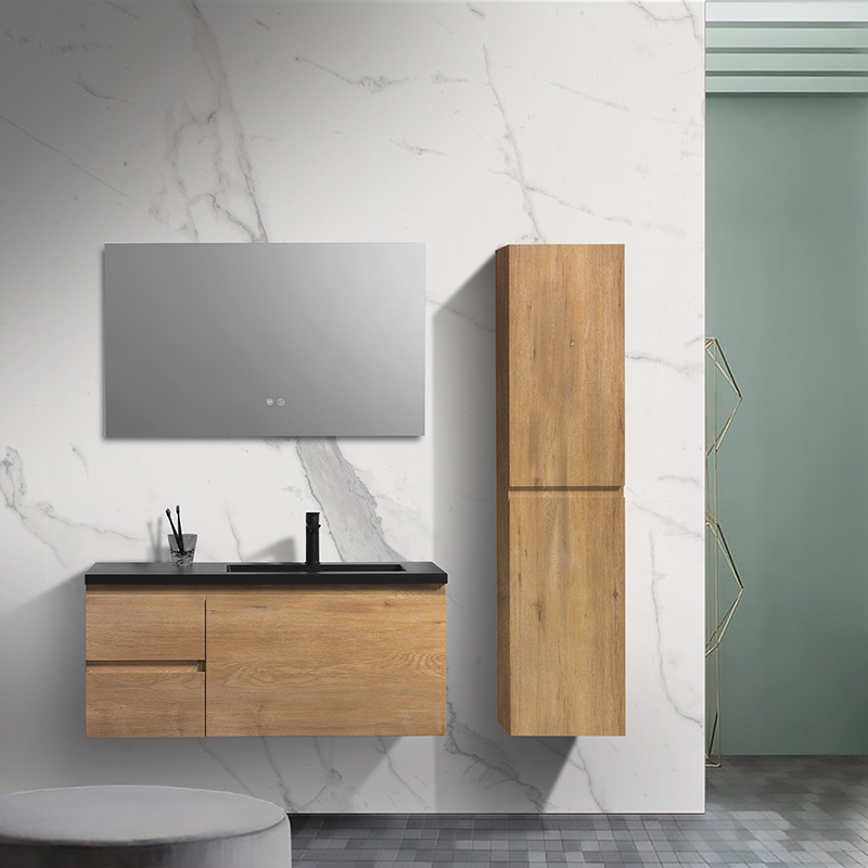 24 32 36 45 60 72 inches fancy wall marble bathroom vanity sink set with smart mirror